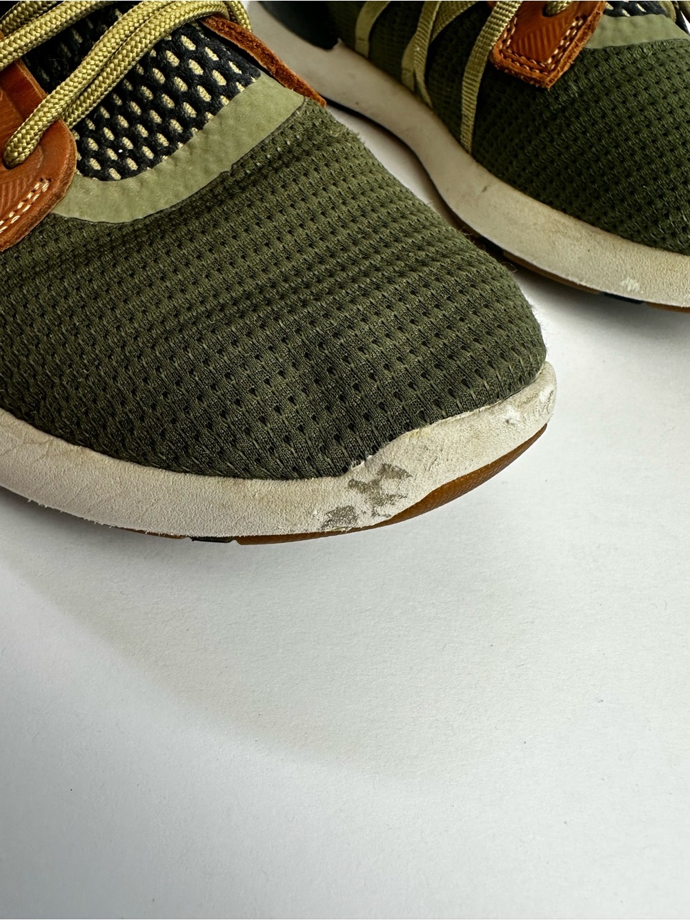 Olukai Mio Li Men’s Sneakers Size 8.5 EU 41.5 Shoes Green Lightweight Gorpcore - Picture 9 of 10